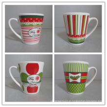 Presente do Xmas Caneca de Papai Noel / copos de café cerâmicos do Natal / canecas